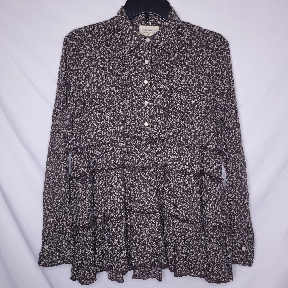 Denim & Supply Ralph Lauren Black and White Blouse